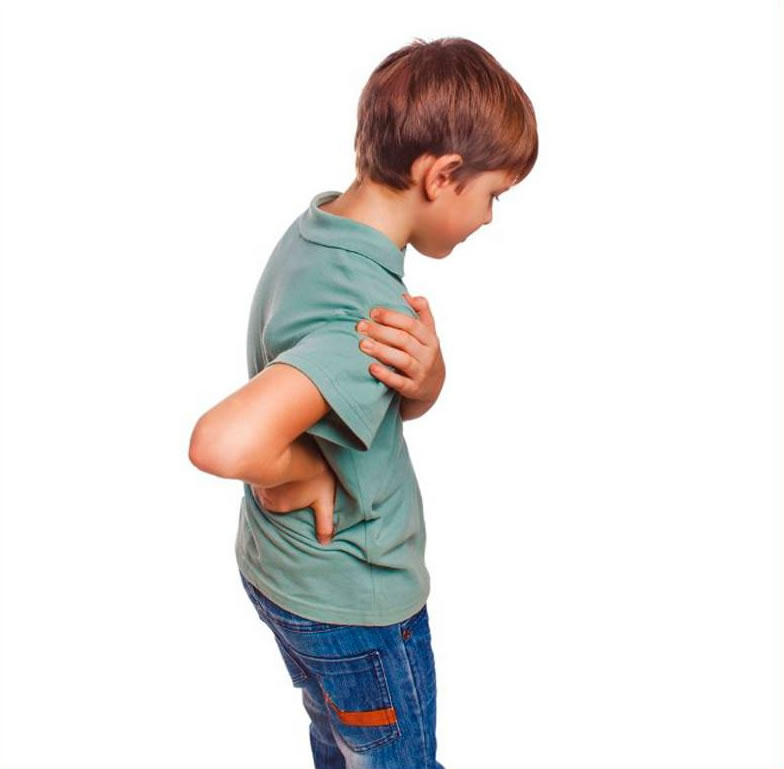 Dolor de espalda en niños